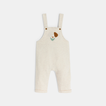 سالوبيت من الصوف الناعم وبودي من الجيرسي برسمة كلاب، للأطفال حديثي الولادة.